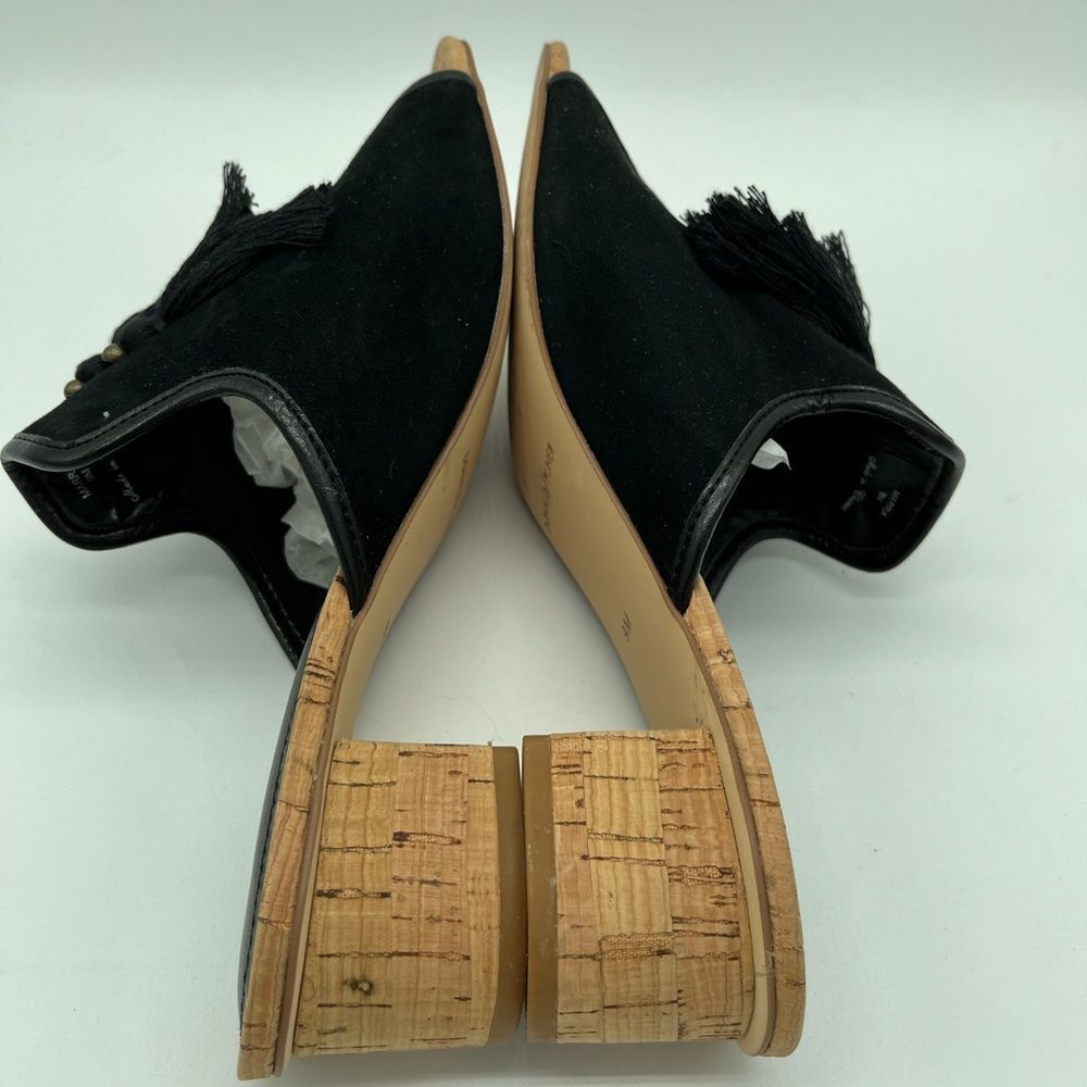 Donald Pliner Black Marra Tassel slides Size 9 - Picture 5 of 9